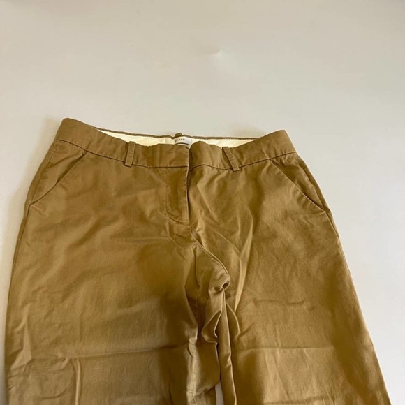 J. Crew Cafe Capri Khaki pants 4 - Picture 4 of 8